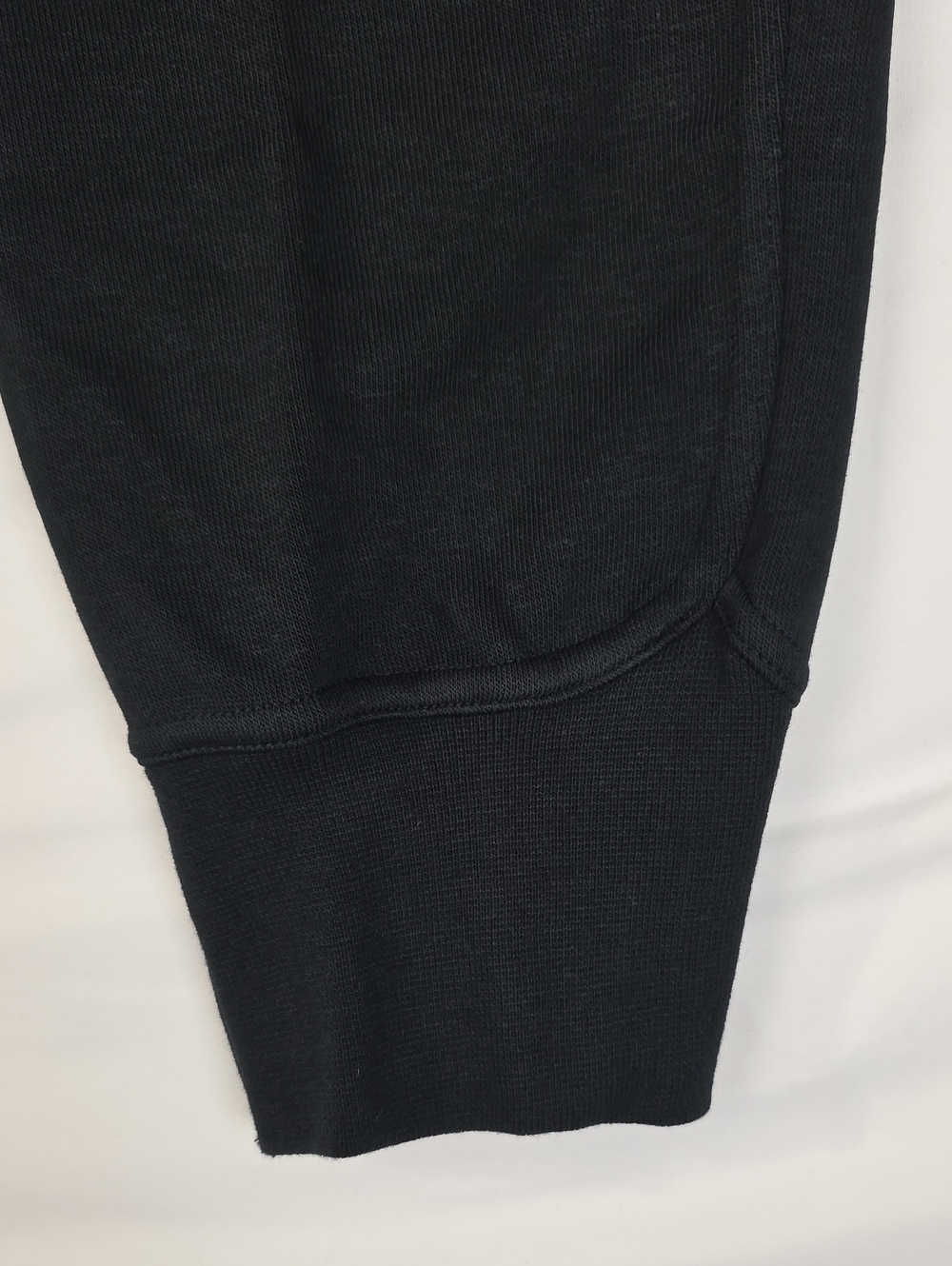 Nike Black Jogger Sweatpants with White Swoosh Women S - Picture 5 of 9